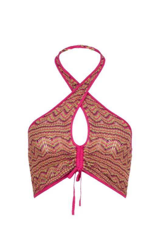 Valentina Annalisa Top - Tropical Jewel sold by Tigerlily