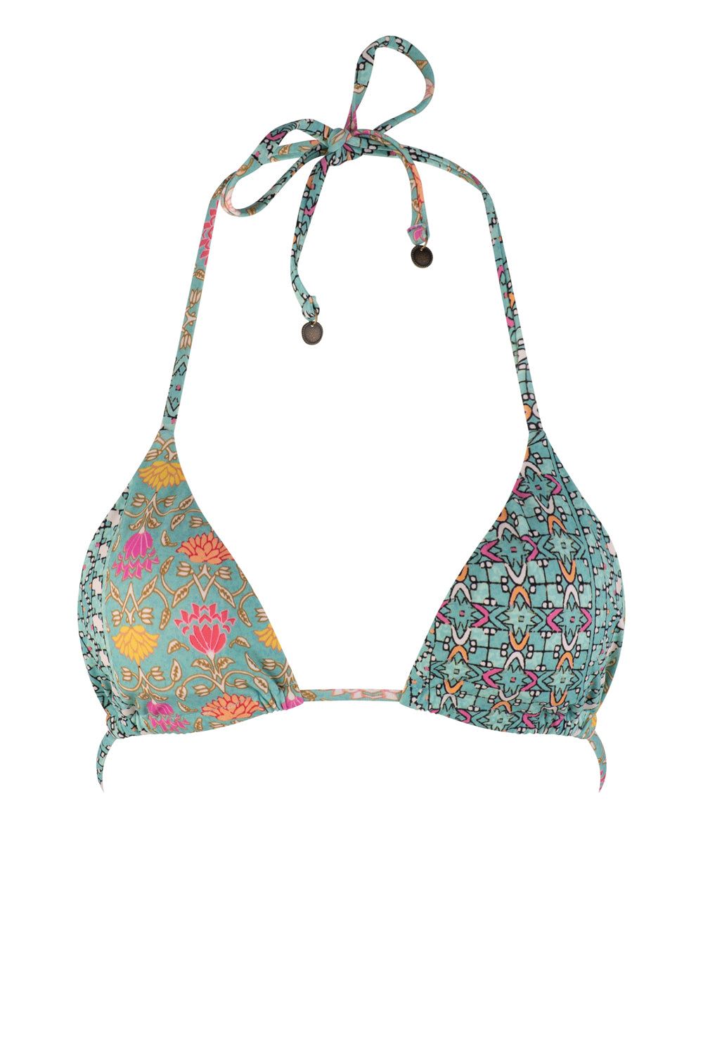 Rosalie Tara Tri Bikini Top - Sage Blossom sold by Tigerlily product image thumbnail 2