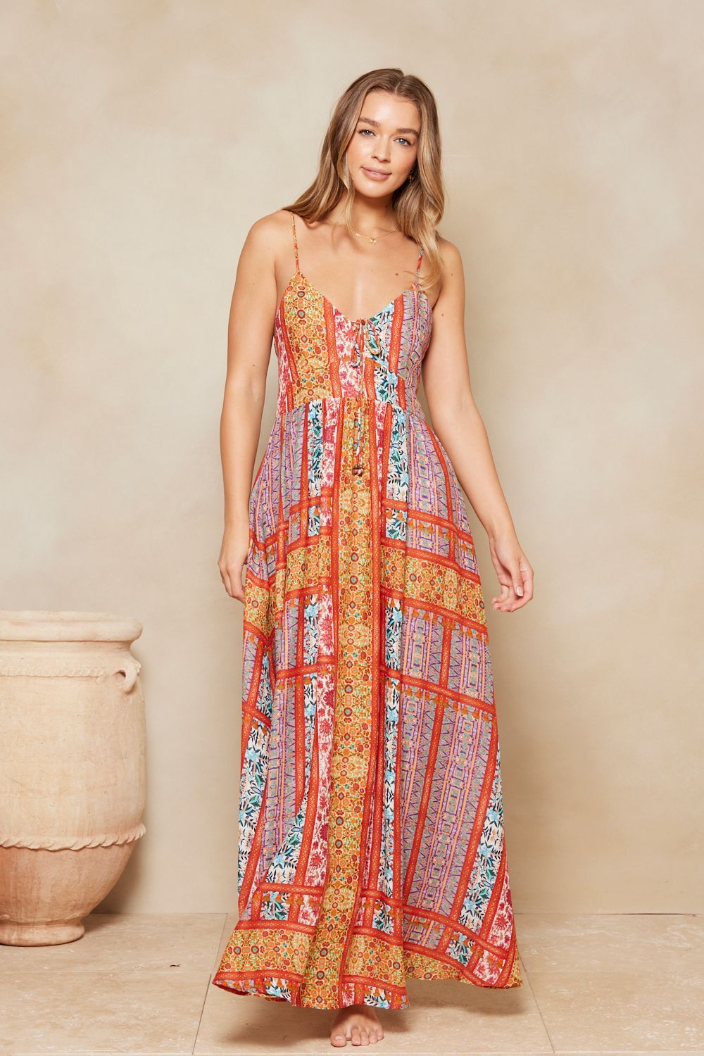 Idra Teja Maxi Dress - Idra Patchwork sold by Tigerlily product image thumbnail 3