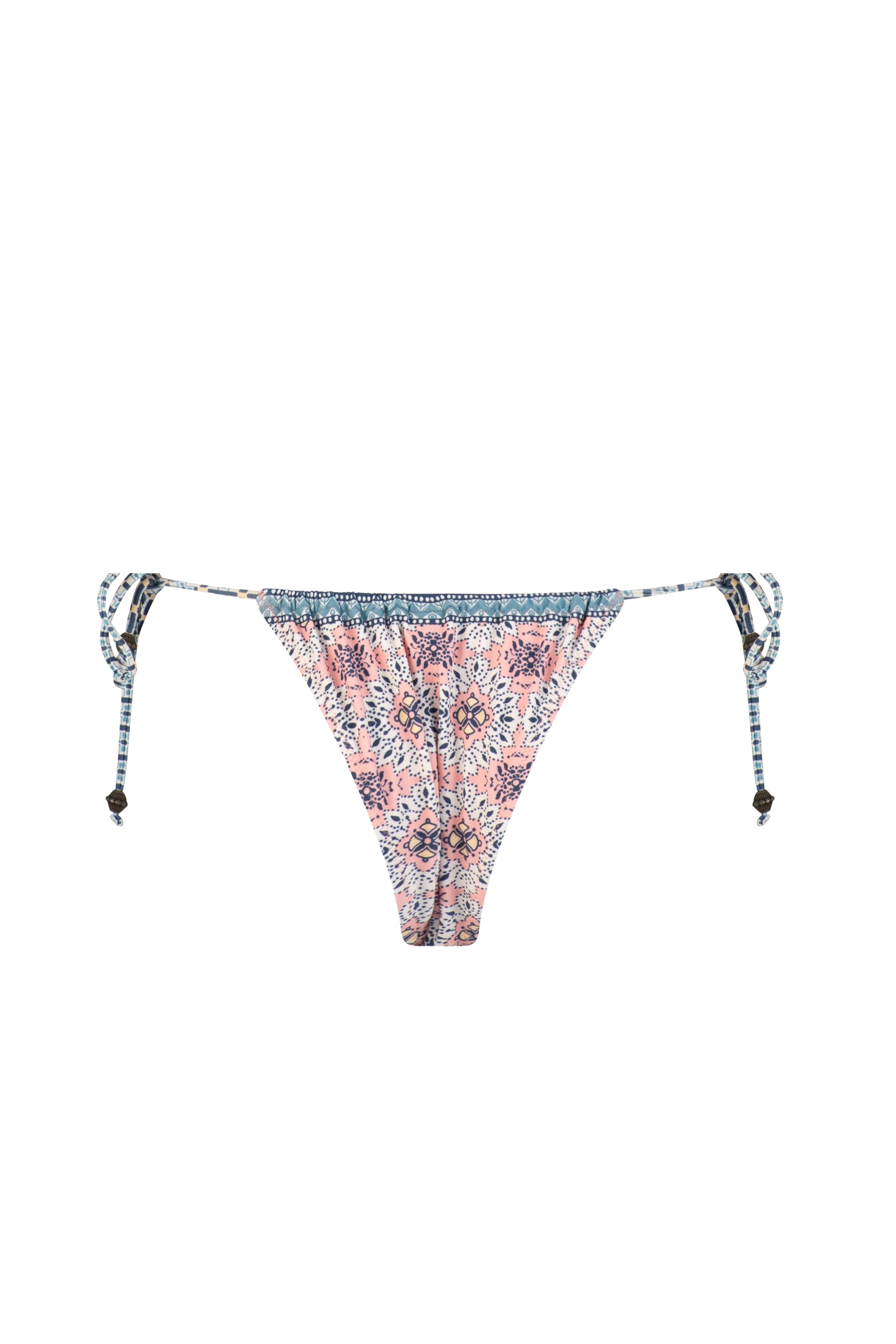 Saydia High Argentina Bikini Bottom - Saydia Multi sold by Tigerlily product image thumbnail 3