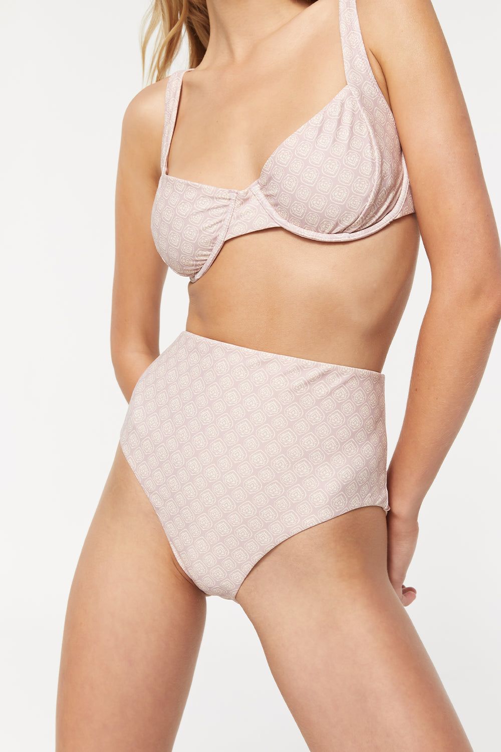 Laramie Brigette Underwire Bikini Top - Lavender Diamond sold by Tigerlily