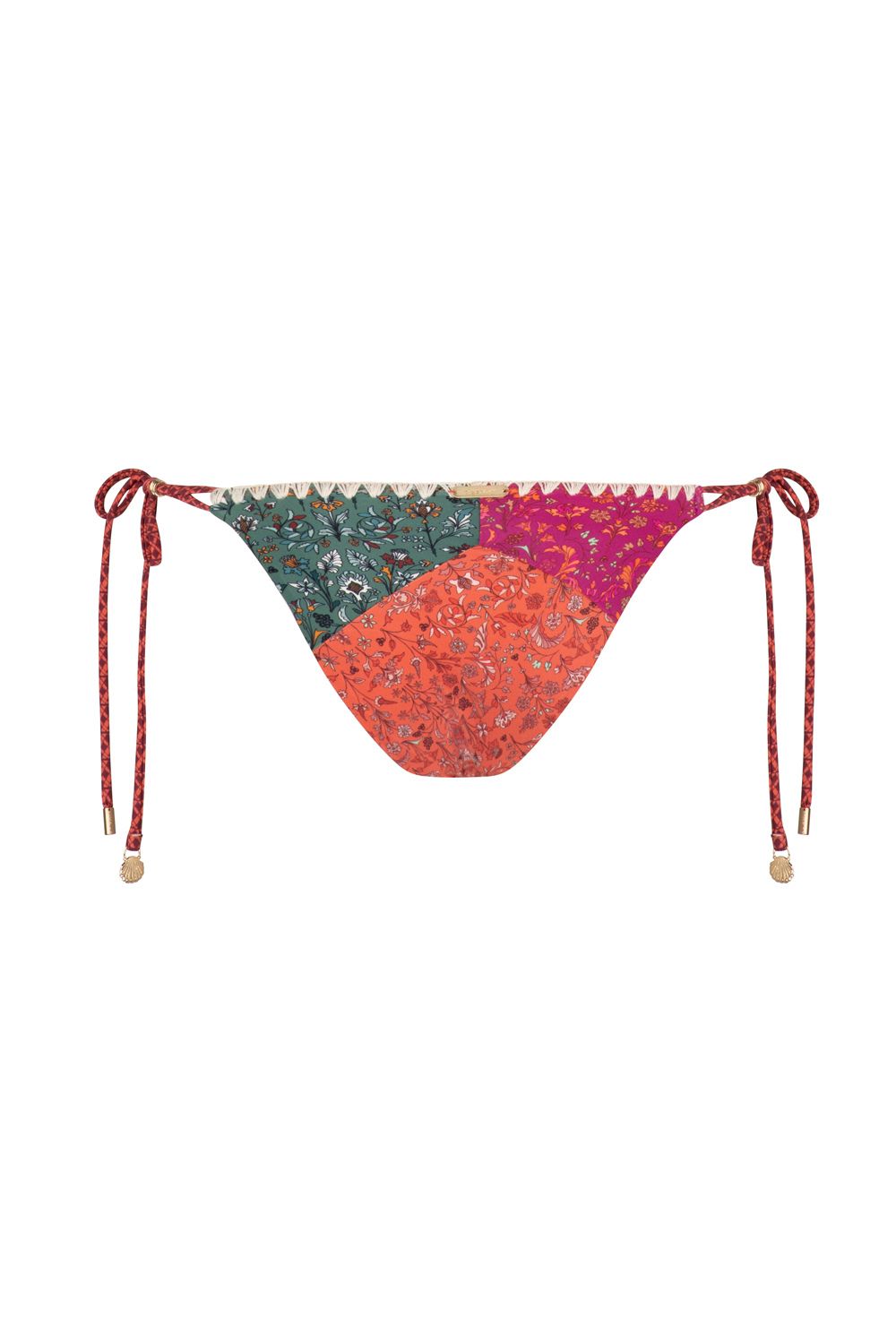 Alexandria Mel Bikini Bottom - Floral Patchwork sold by Tigerlily product image thumbnail 4