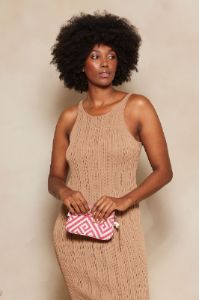 Mimi Purse - Brick Geo Loom sold by Tigerlily