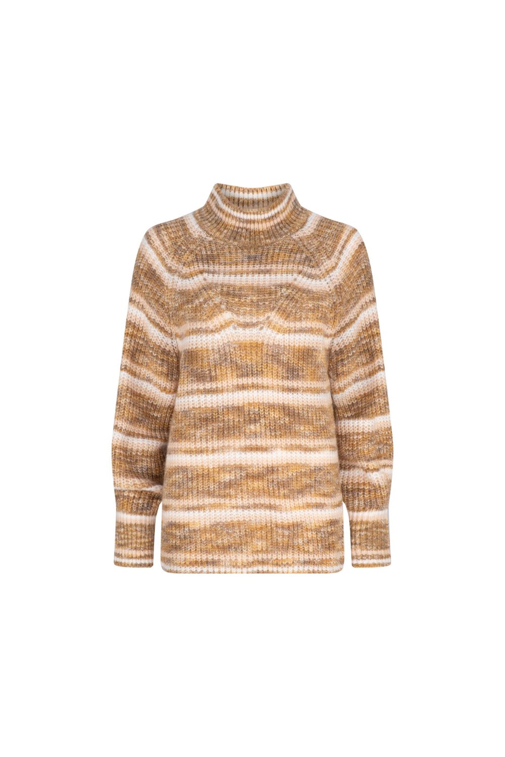 Olympia Coco Sweater - Latte Stripe sold by Tigerlily