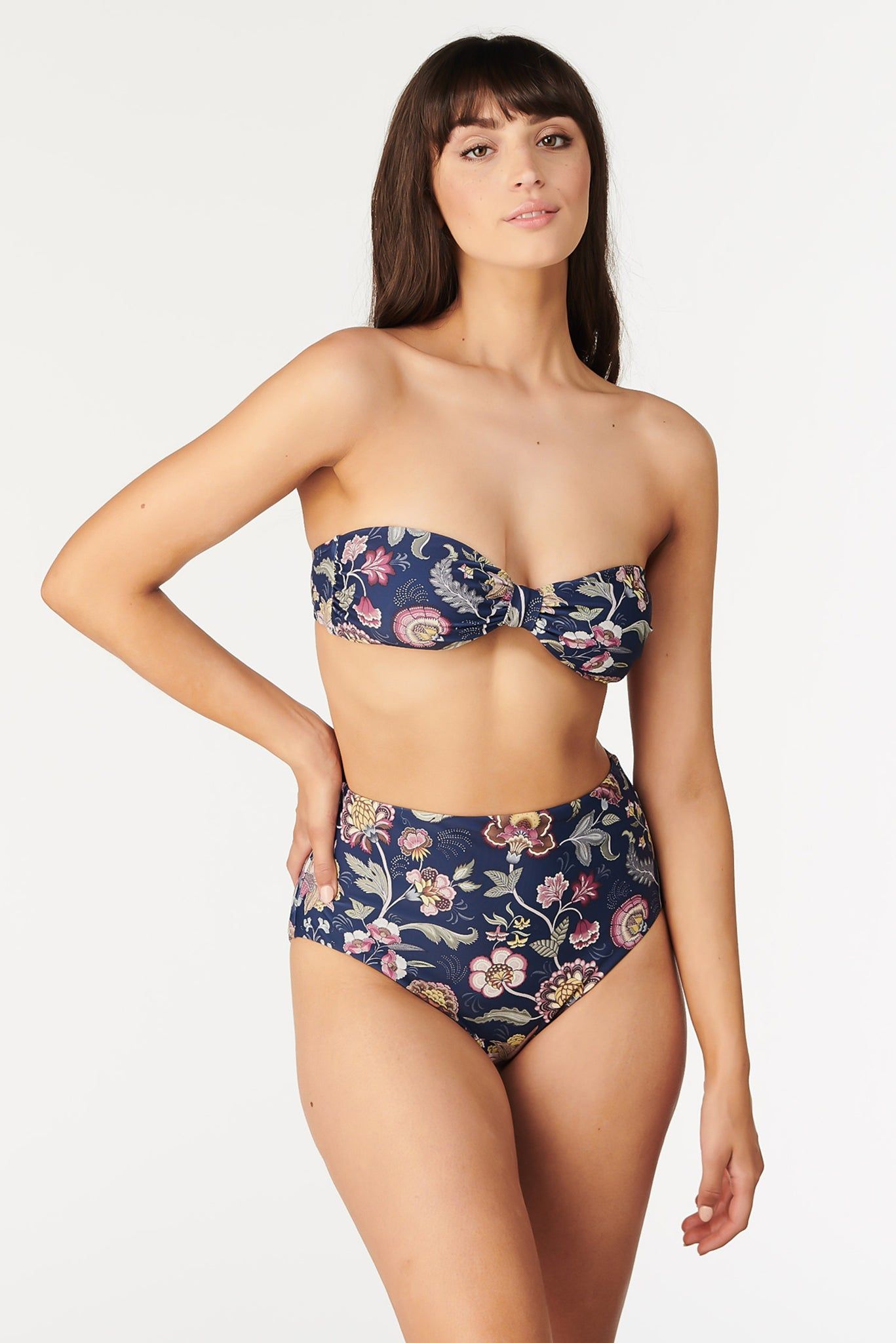 Isola Zippora Bandeau Bikini Top - Sapphire sold by Tigerlily product image thumbnail 6