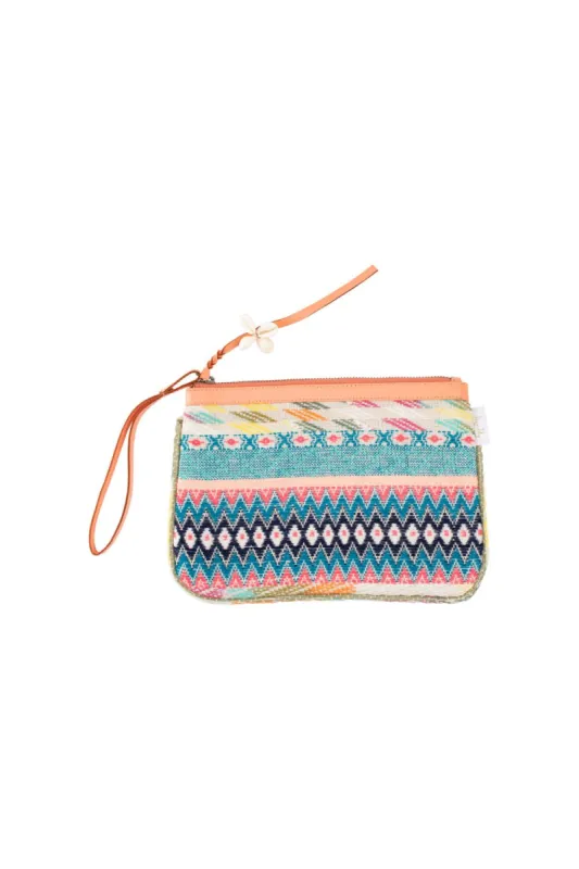 Mimi Large Purse - Ocean Loom sold by Tigerlily