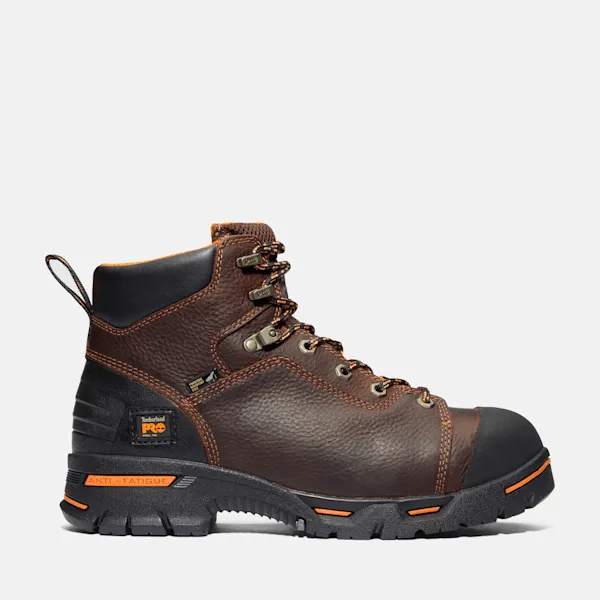 Men's Timberland PRO® Endurance CSA 6" Steel Toe Work Boot in Brown sold by Timberland