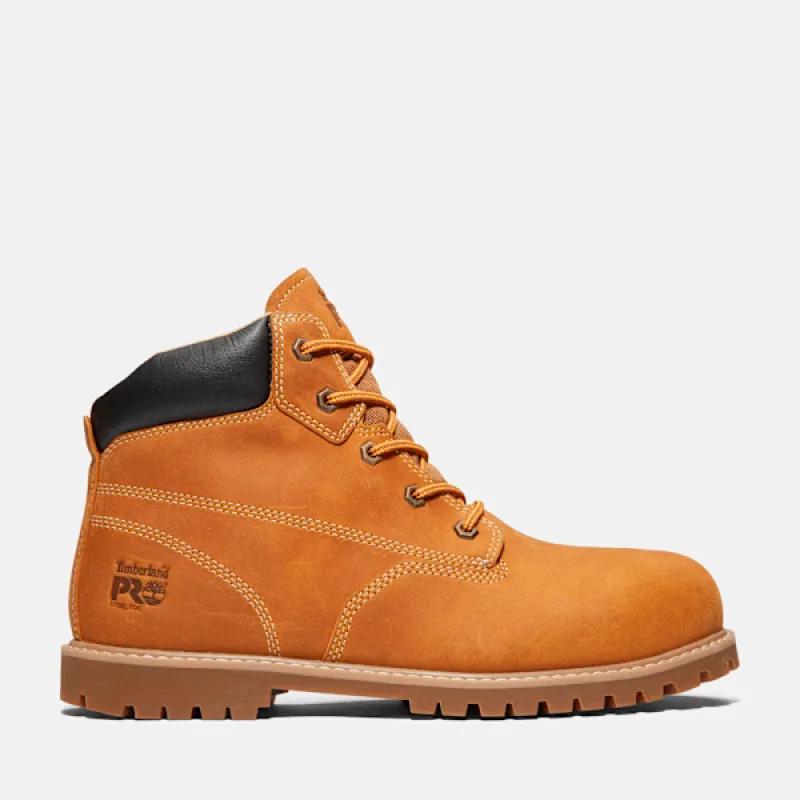 Timberland Men's Gritstone 6" Steel Toe Work Boot in Wheat sold by Timberland