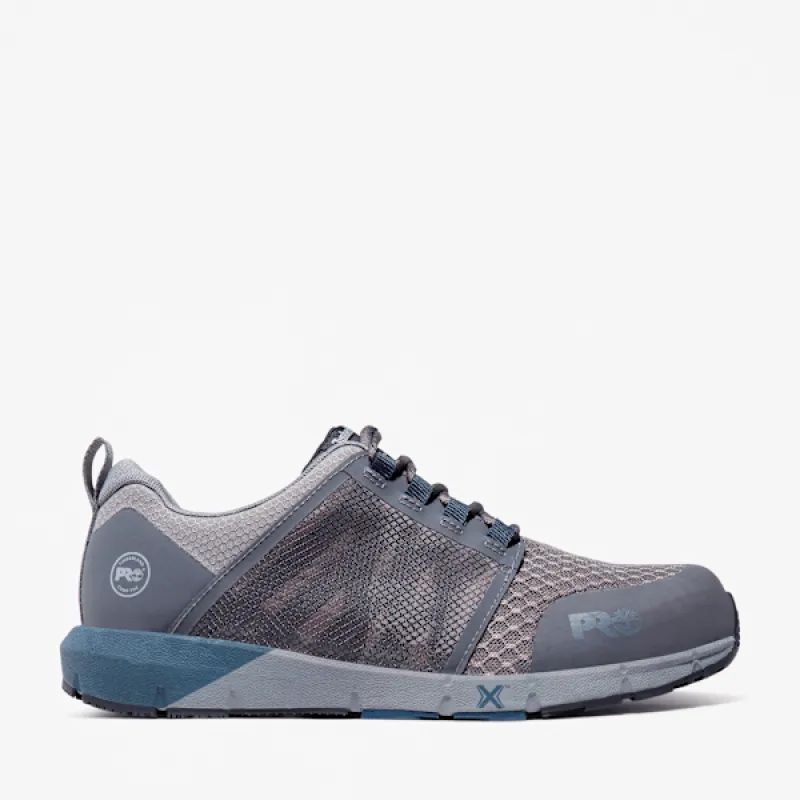Timberland Men's Radius Composite Toe Work Sneaker in Grey sold by Timberland