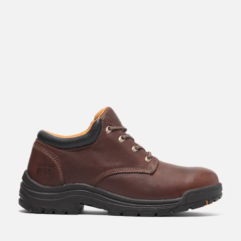 Timberland Men's TiTAN® Soft Toe Work Oxford in Dark Brown sold by Timberland