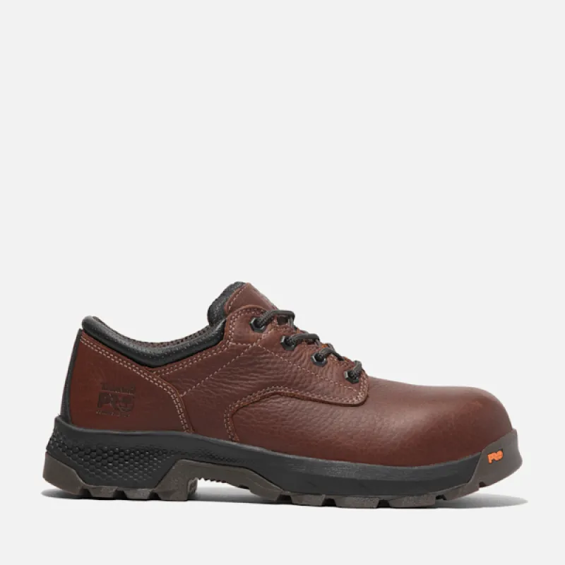 Timberland Men's TiTAN® EV Composite Toe Work Oxford in Brown sold by Timberland