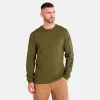 Men's Timberland PRO® Core Logo Long-Sleeve T-Shirt in Olive Night sold by Timberland