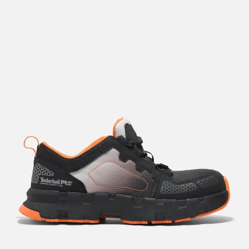 Timberland Men's Powertrain EV Composite Toe Work Sneaker in Grey sold by Timberland