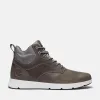 Timberland Men’s Parker Street High-Top Sneaker in Dark GreyGrain sold by Timberland