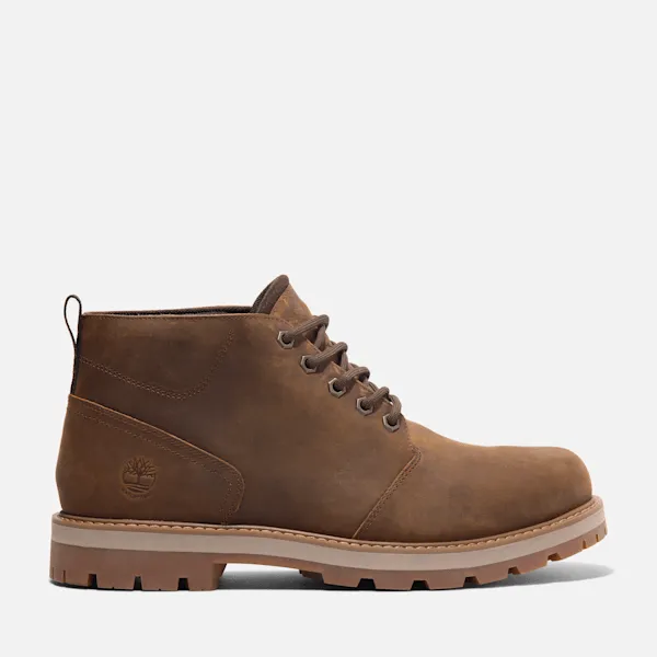 Timberland Men's Britton Road Waterproof Chukka Boot in RST Full Grain sold by Timberland
