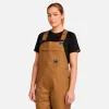 Women's Timberland PRO® GritFlex Canvas Bib Overall in Dark Wheat sold by Timberland