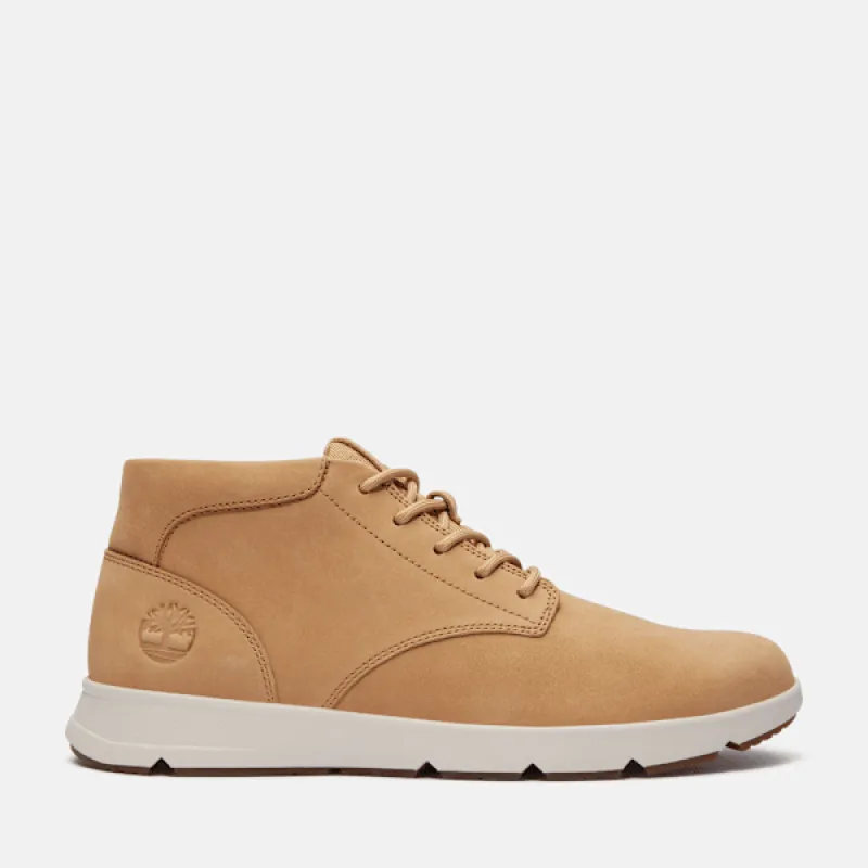 Timberland Men's Parker Street Sneaker in  BEI Nubuck sold by Timberland
