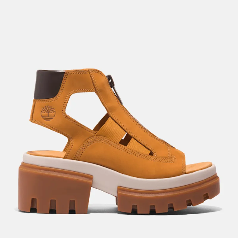 Timberland Women's Everleigh Gladiator Sandal made by Timberland