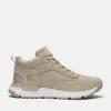Timberland Men's Voyager Park Mid Lace-Up Sneaker in Light Taupe Suede sold by Timberland