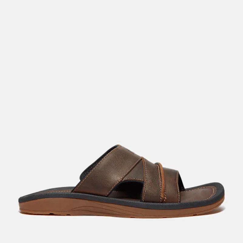 Men's Timberland® Originals Slide Sandal in Brown sold by Timberland