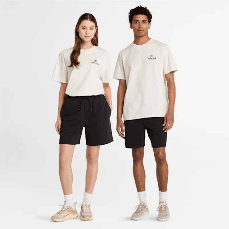 Timberland Illustrated Tree Logo Back Graphic T-Shirt in Vintage White sold by Timberland