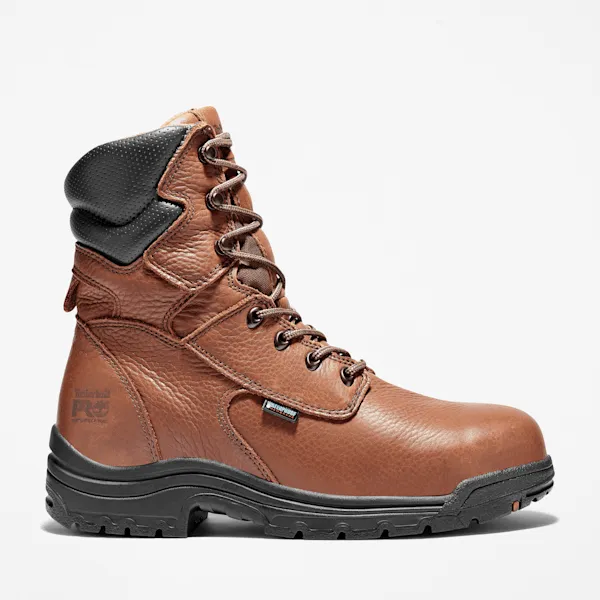 Timberland Men's TiTAN 8" Alloy Toe Waterproof Work Boot sold by Timberland
