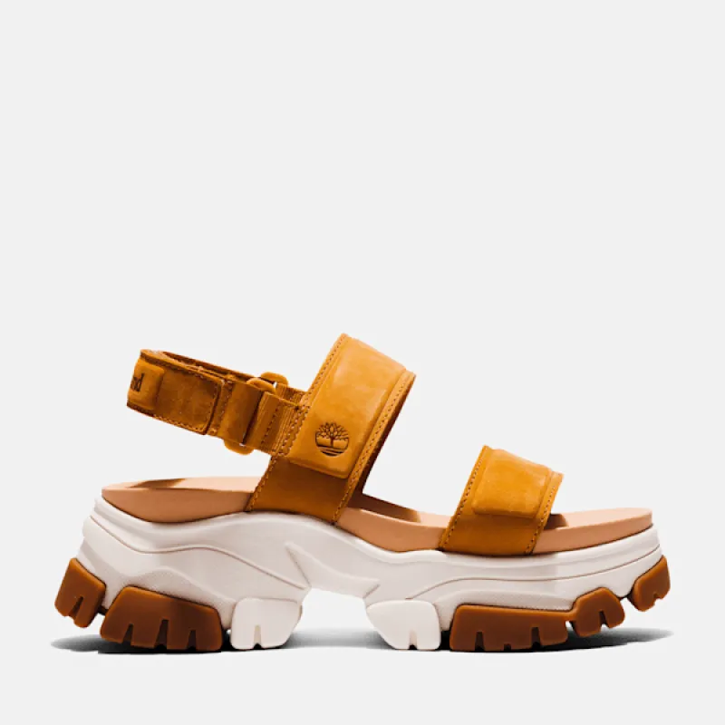 Timberland Women’s Adley Way Backstrap Sandal in Wheat sold by Timberland