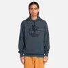 Timberland Men's Kennebec River Tree Logo Hoodie in D Denm/D Sapphr sold by Timberland