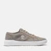 Timberland Men's Seneca Bay Sneaker in Light Taupe Canvas sold by Timberland