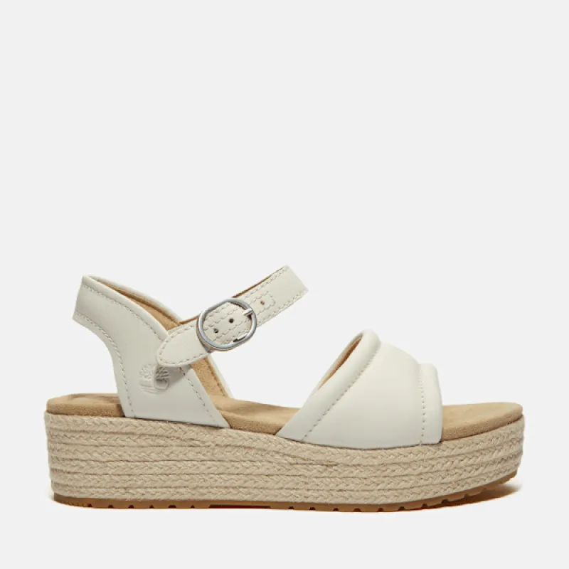 Timberland Women's Santorini Sun Backstrap Sandal in NaturalGrain sold by Timberland
