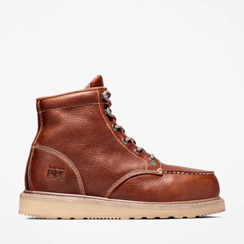 Timberland Men's Barstow 6" Alloy Toe Work Boot sold by Timberland