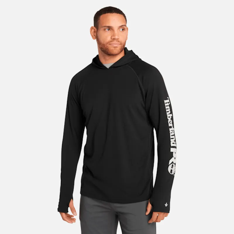 Men's Timberland PRO® Wicking Good Hoodie in Jet Black sold by Timberland