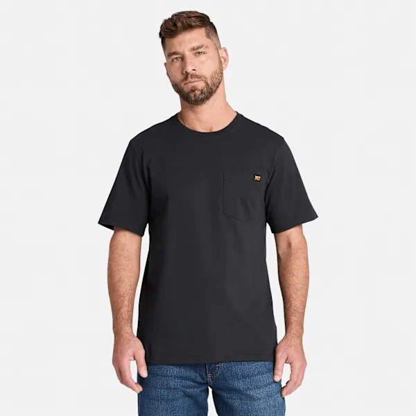 Men's Timberland PRO® Core Pocket T-Shirt in Black sold by Timberland
