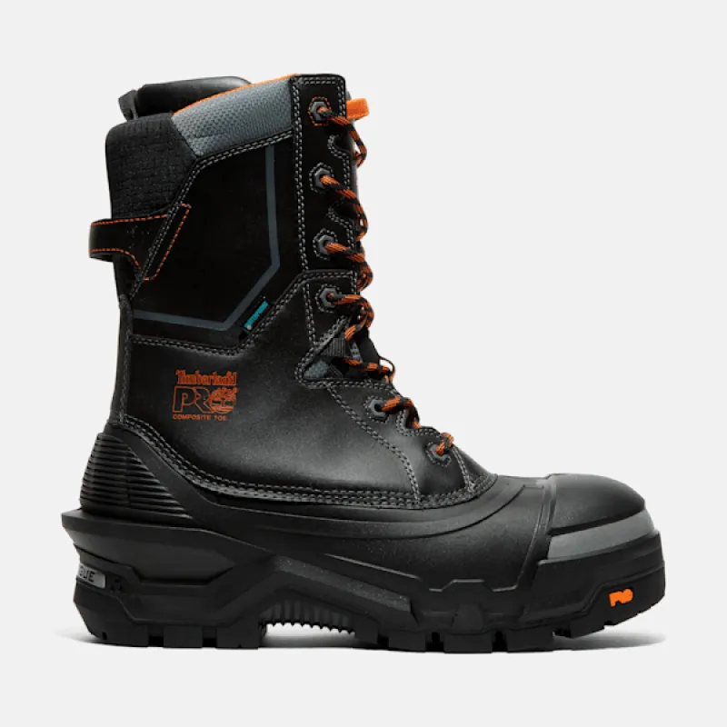 Timberland Men's Pac Max CSA 10" Composite Toe Waterproof Insulated Work Boot in Black sold by Timberland