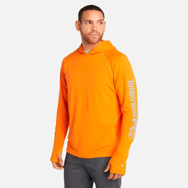Men's Timberland PRO® Wicking Good Hoodie in PRO Orange sold by Timberland