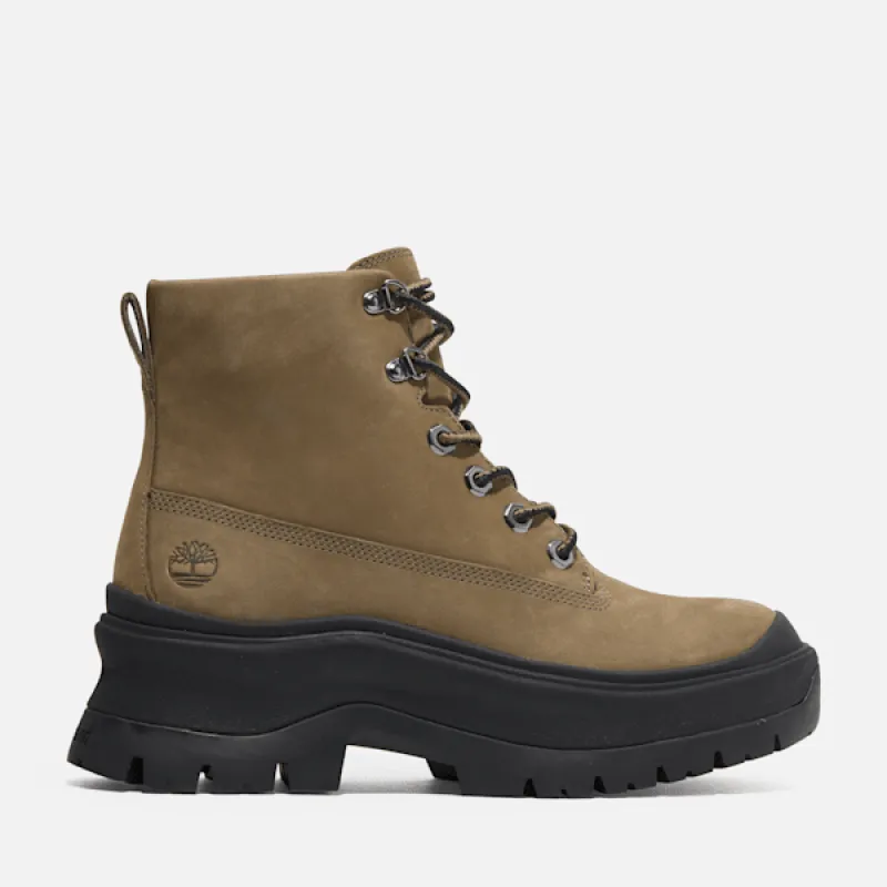 Timberland Women's Roxie Lane Mid Lace-Up Boot in OLV Nubuck sold by Timberland