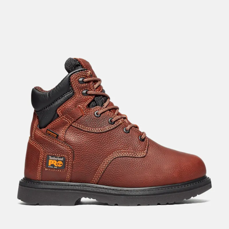Timberland Men's Met Guard Steel Toe Work Boot in Brown sold by Timberland