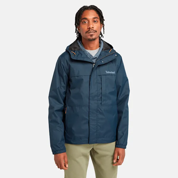 Timberland Men's Benton Waterproof Shell Jacket in Dark Sapphire sold by Timberland