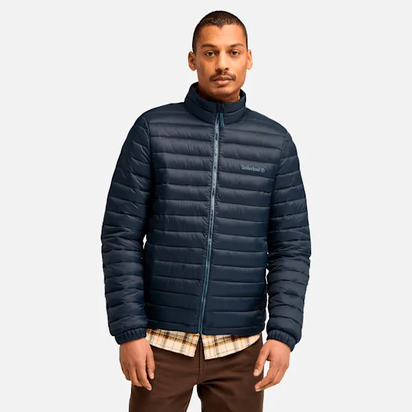 Timberland Men's Axis Peak Durable Water-Repellent Jacket in Dark Sapphire sold by Timberland