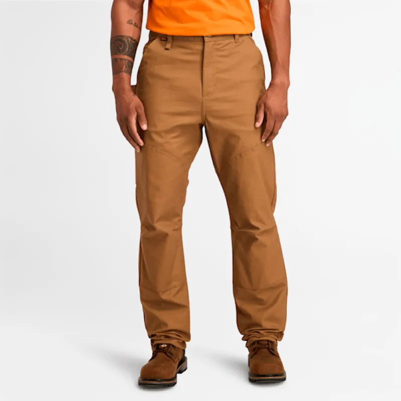 Men's Timberland PRO® Gritman Flex Double-Front Utility Pant in Dark Wheat sold by Timberland