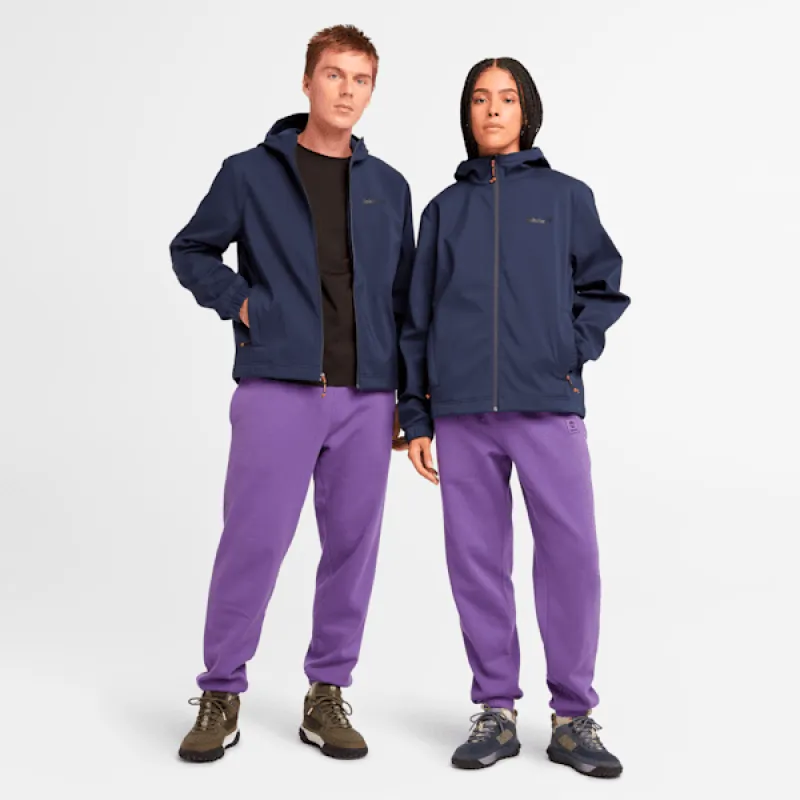 Timberland Woven Badge Sweatpant in Royal Purple made by Timberland