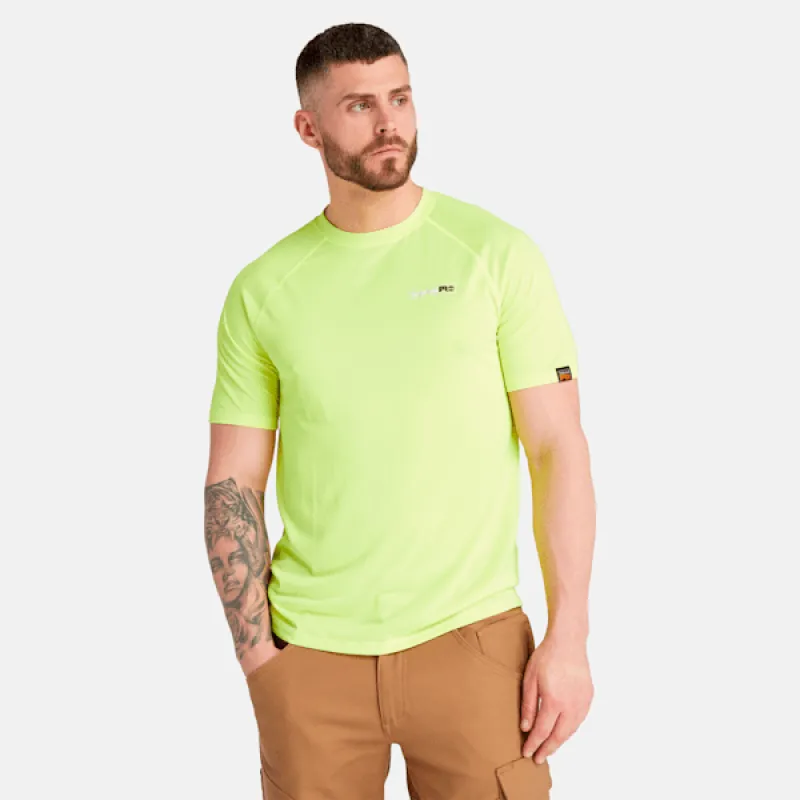 Men's Timberland PRO® Wicking Good Sport T-Shirt in PRO Bright YLW sold by Timberland