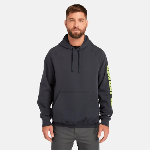 Men's Timberland PRO® Hood Honcho Sport Hoodie in Dark Nvy/Pro Yllw sold by Timberland