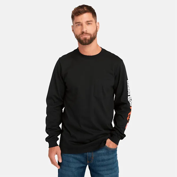 Men's Timberland PRO® Cotton Core Flame-Resistant Long-Sleeve T-Shirt sold by Timberland