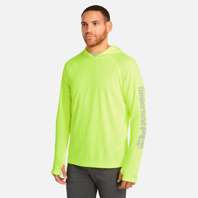 Men's Timberland PRO® Wicking Good Hoodie in PRO Yellow sold by Timberland