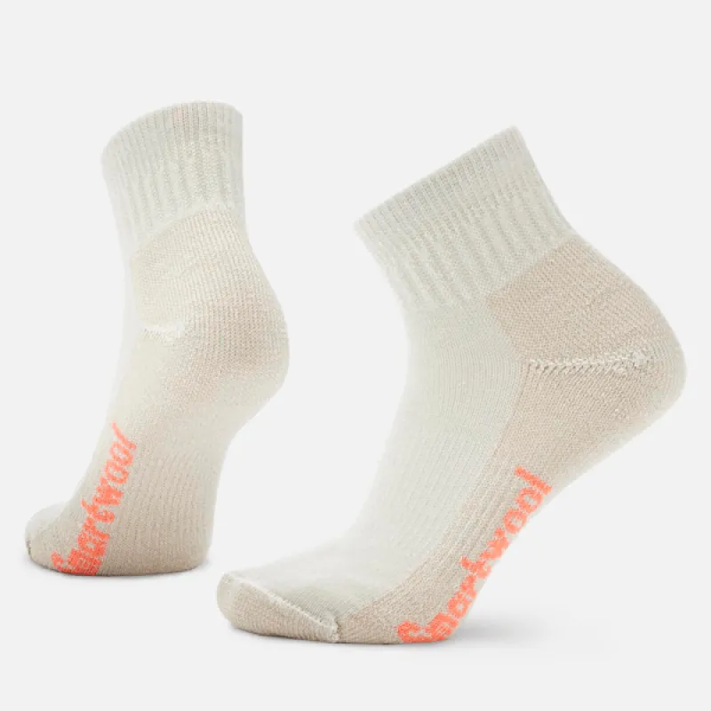 Timberland Women's Smartwool® Hike Classic Edition Light Cushion Ankle Socks in Ash sold by Timberland