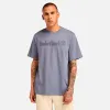 Timberland Men's Hampton Short Sleeve T-Shirt in Folkstone Gray sold by Timberland