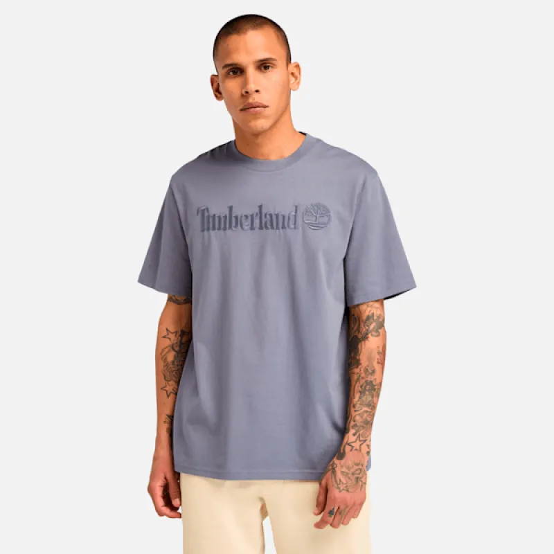 Timberland Men's Hampton Short Sleeve T-Shirt in Folkstone Gray sold by Timberland