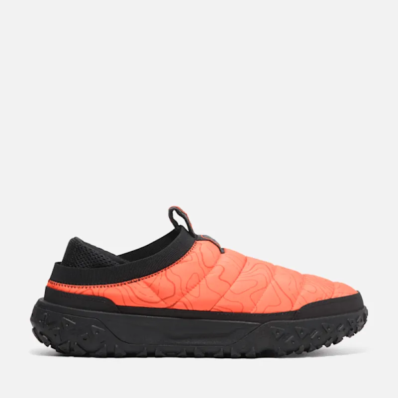 Timberland Men's GreenStride™ Motion 6 Slip-On Hiking Shoe in Bright Orange Mesh sold by Timberland