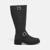 Timberland Women's Carnaby Cool Tall Zip Boot in Black Nubuck sold by Timberland